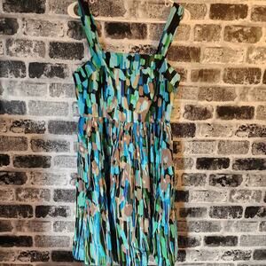 Kenzie Pretty Dress Boho Midi Dress Size Medium